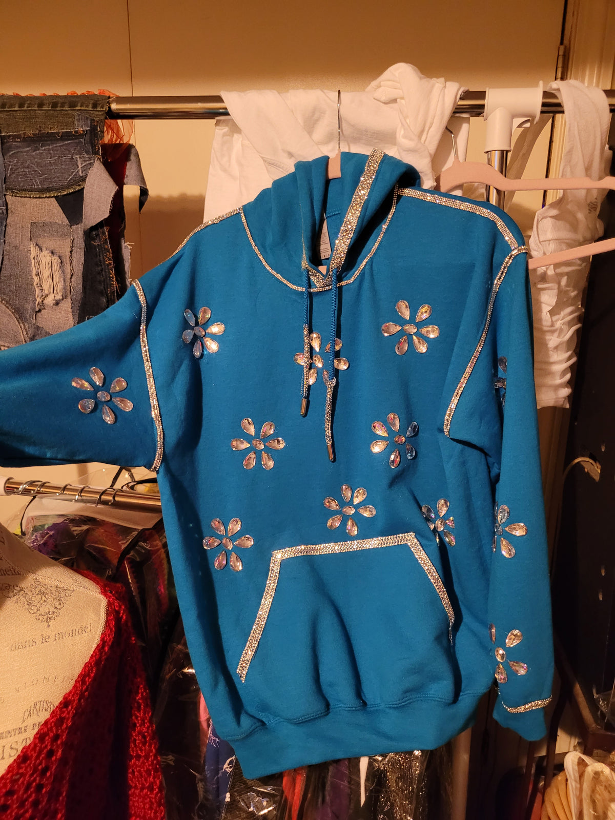 Bling bling hoodie sweatshirt