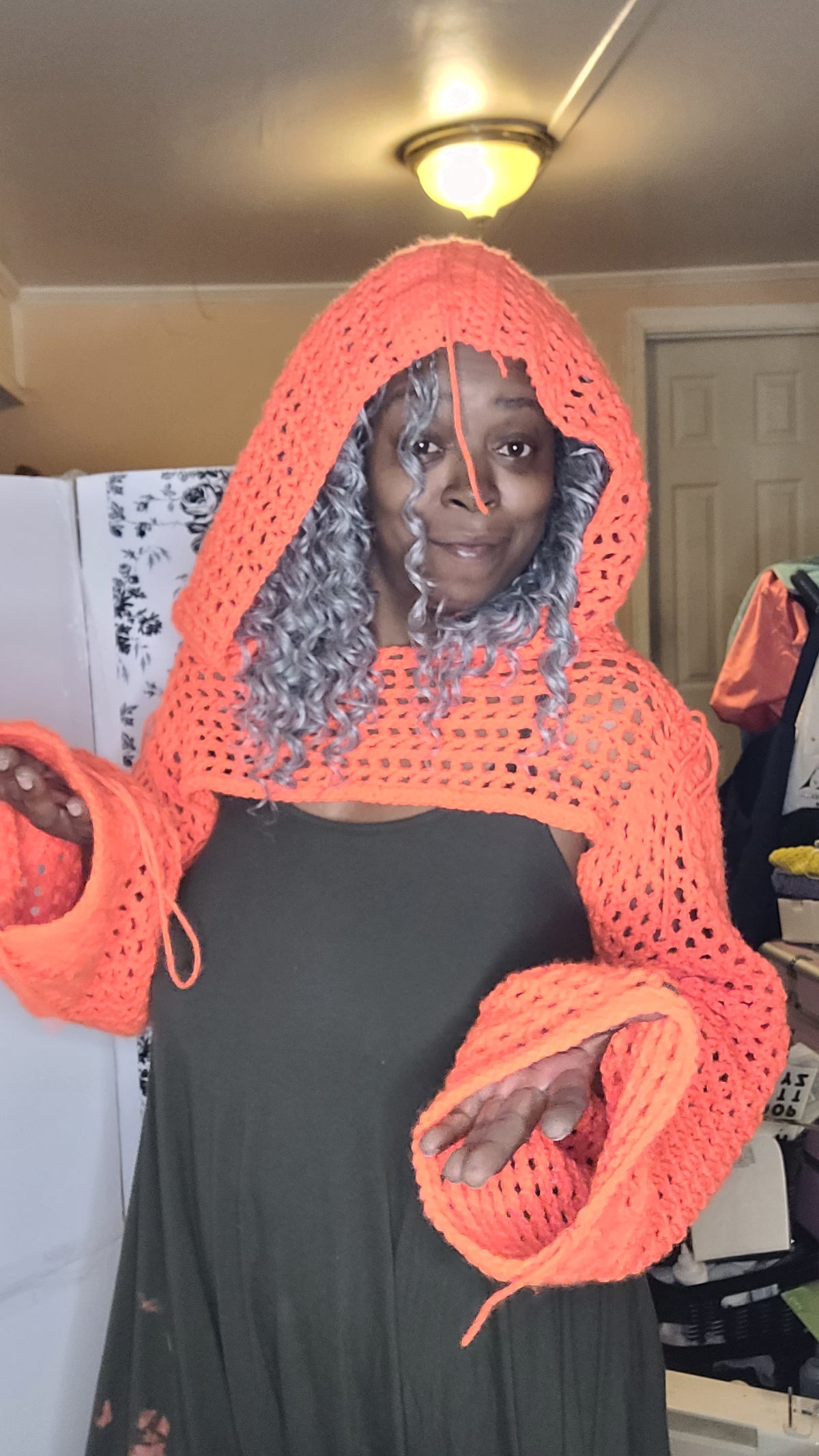 Little orange riding hood
