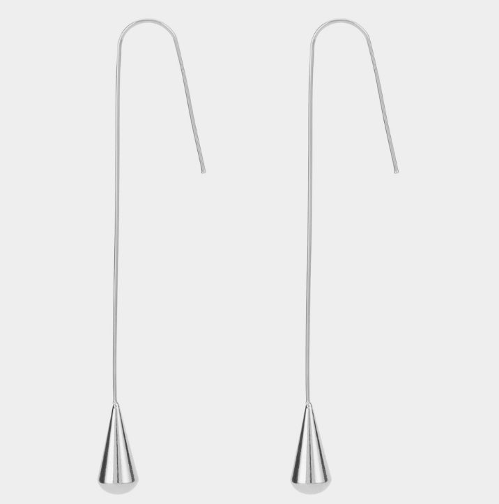 stain resistant Steel Water Drop Earrings