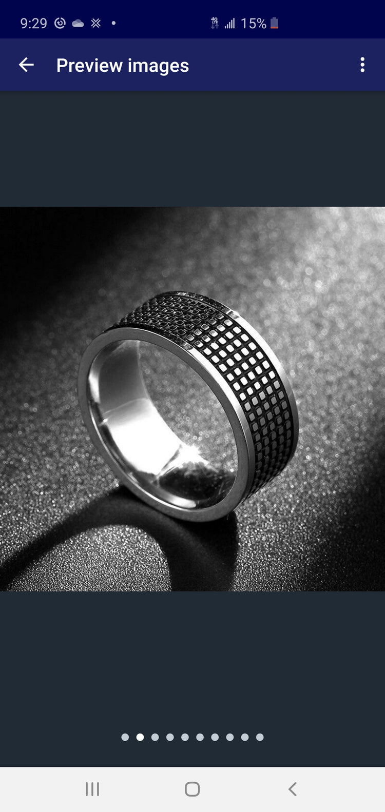 Men's rings