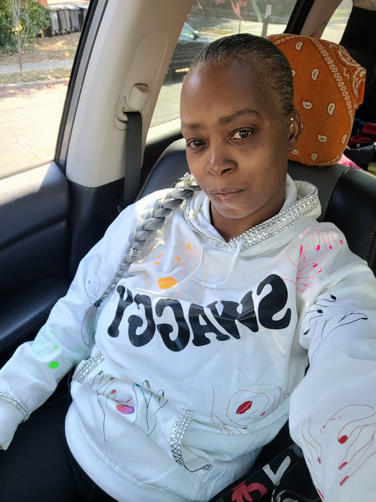Swaggy, many faces sweatshirts