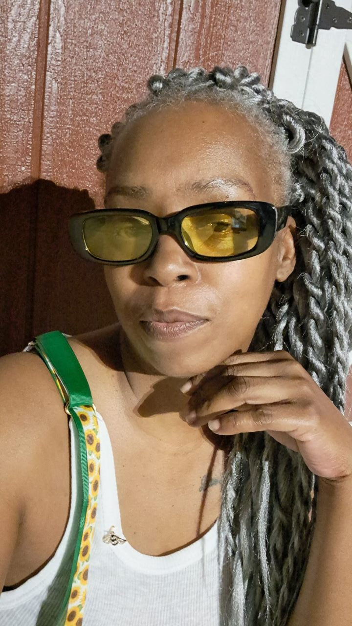 Color Rectangle Sunglasses