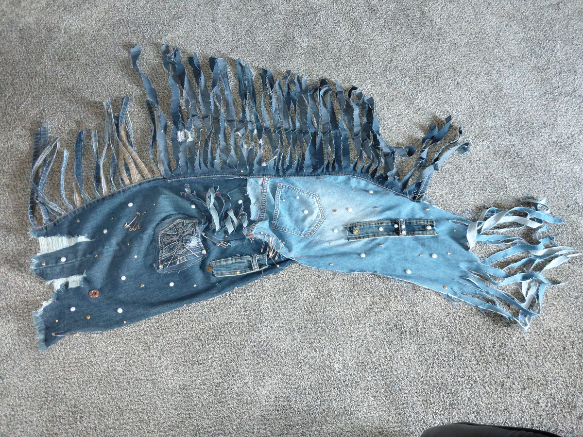 Jean fridge scarf