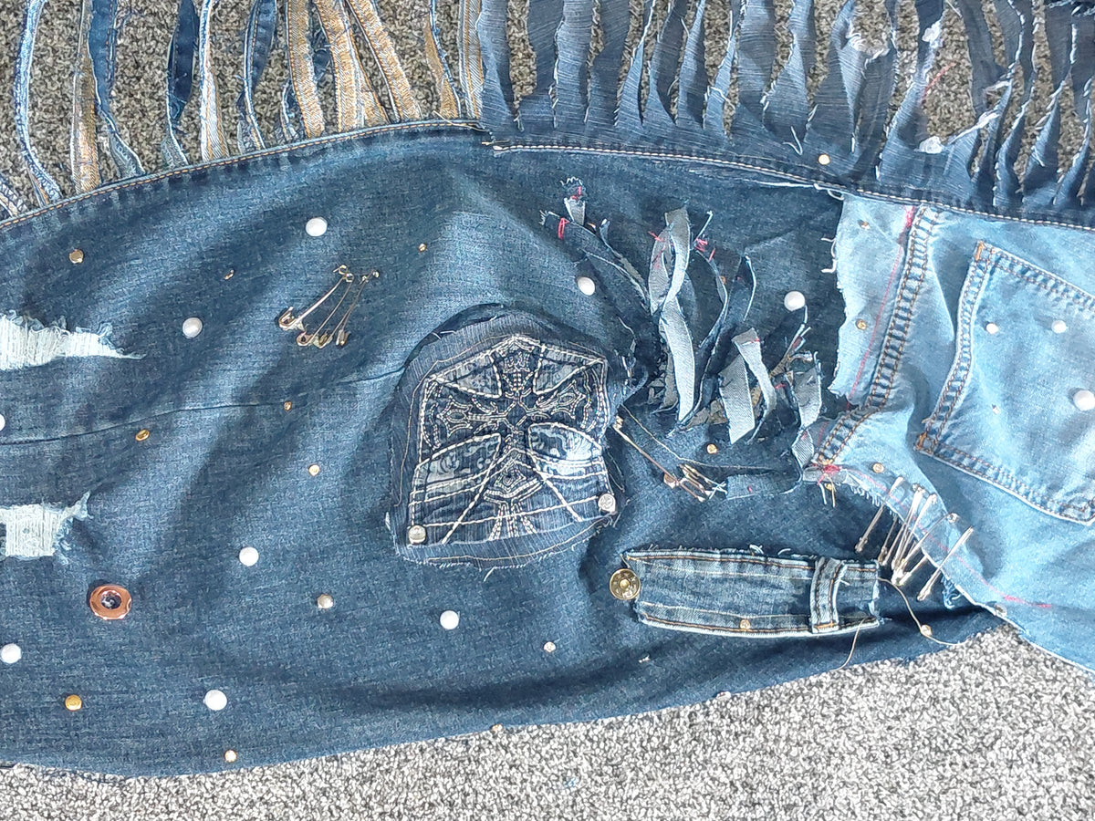 Jean fridge scarf