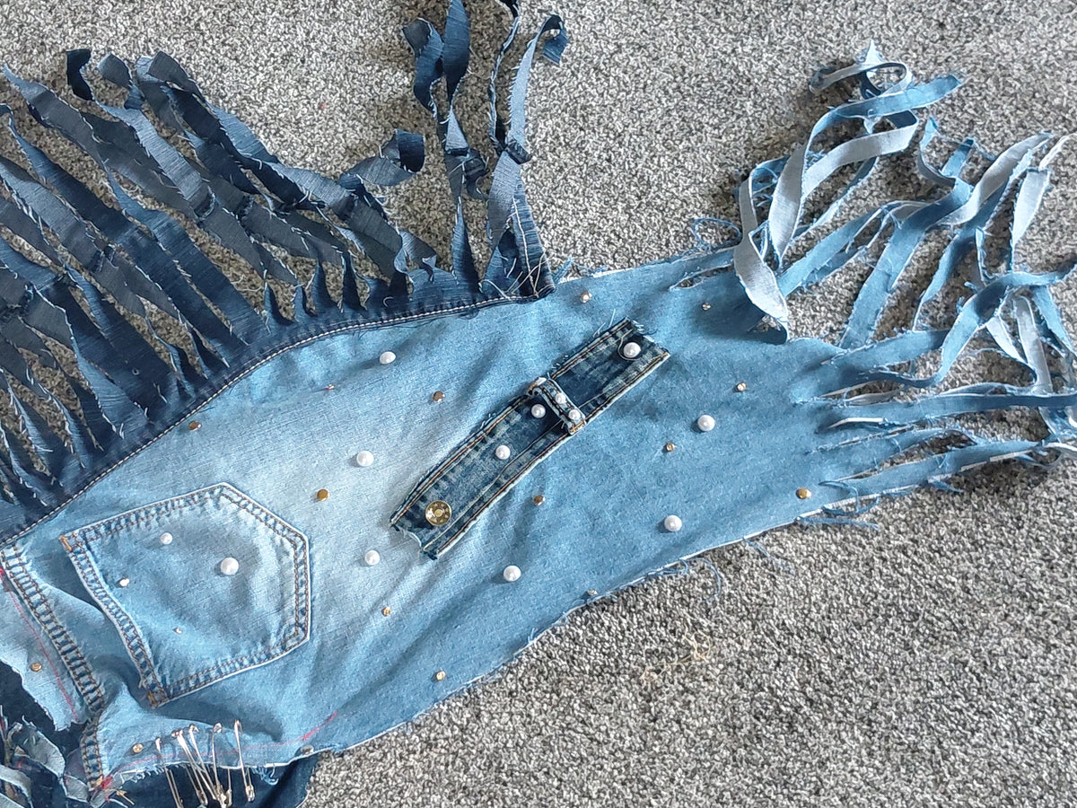 Jean fridge scarf