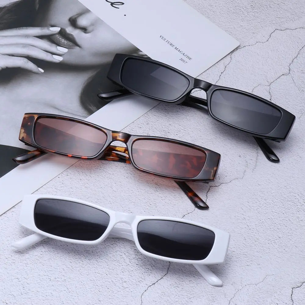 Rectangle Sunglasses  Vintage Streetwear Eyewear UV400