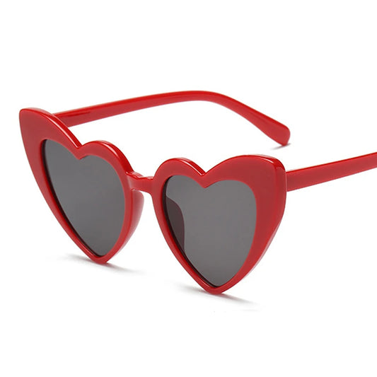 Love Heart Cat Eye Sunglasses