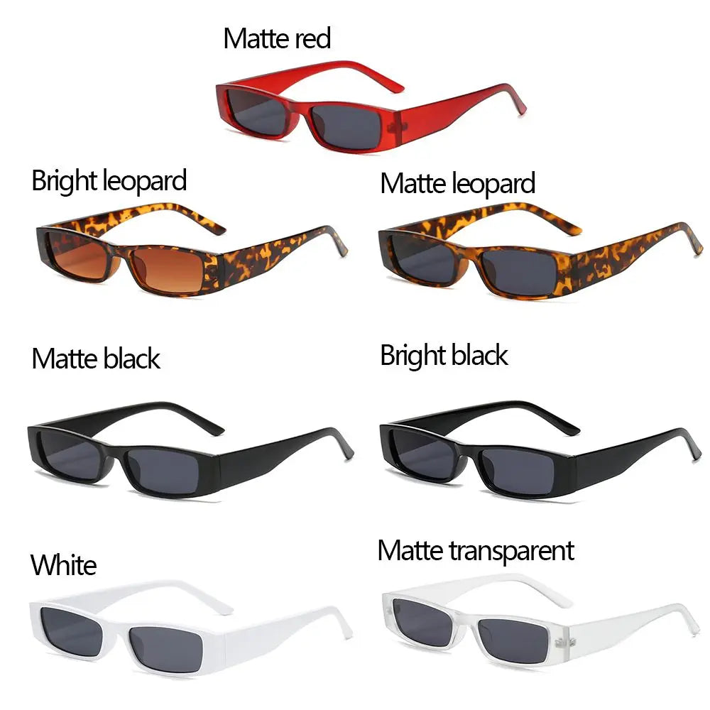 Rectangle Sunglasses  Vintage Streetwear Eyewear UV400