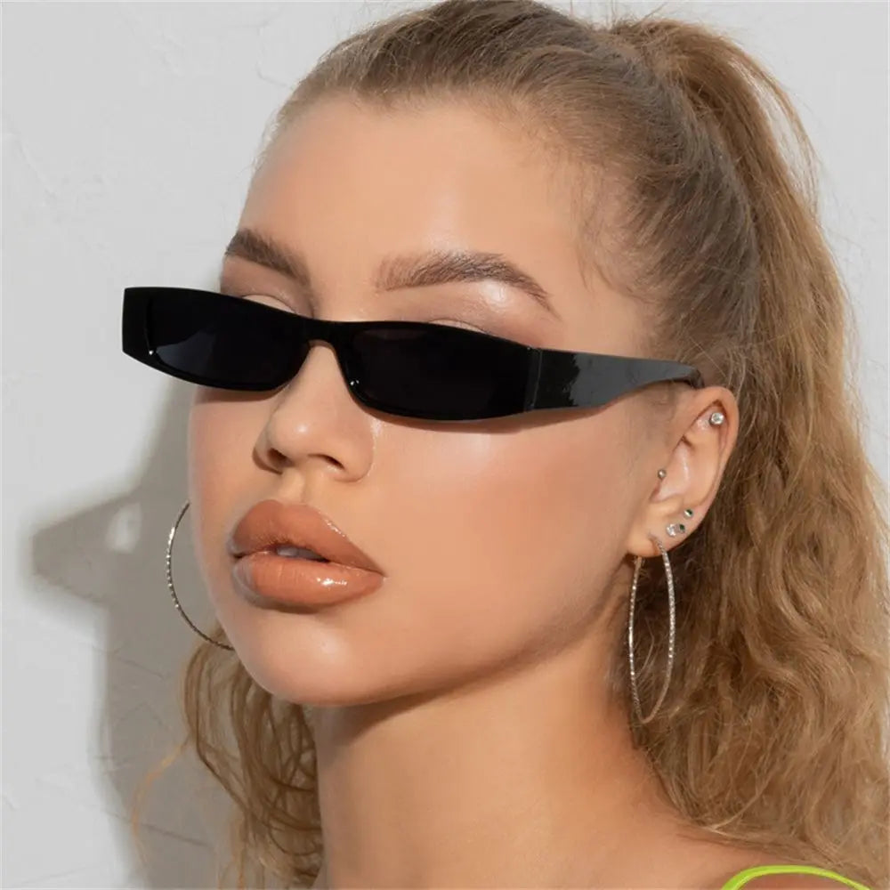 Rectangle Sunglasses  Vintage Streetwear Eyewear UV400