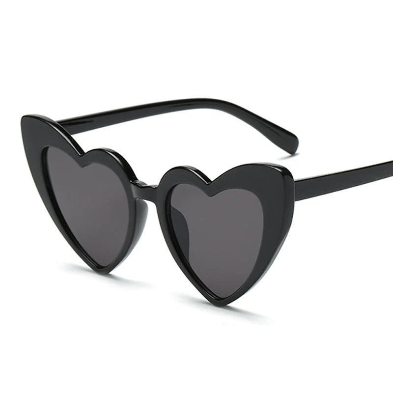 Love Heart Cat Eye Sunglasses