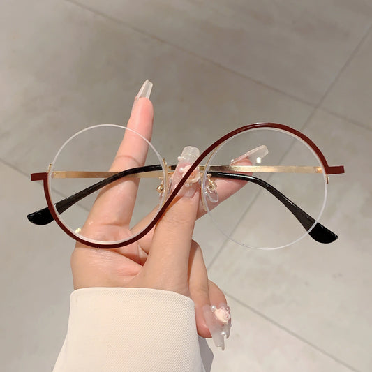 Round Fashion Oversized glasses