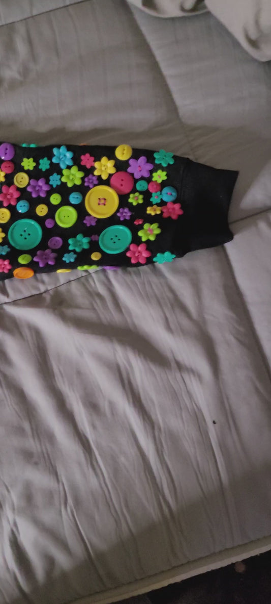 Button down sweatshirts handmade Art