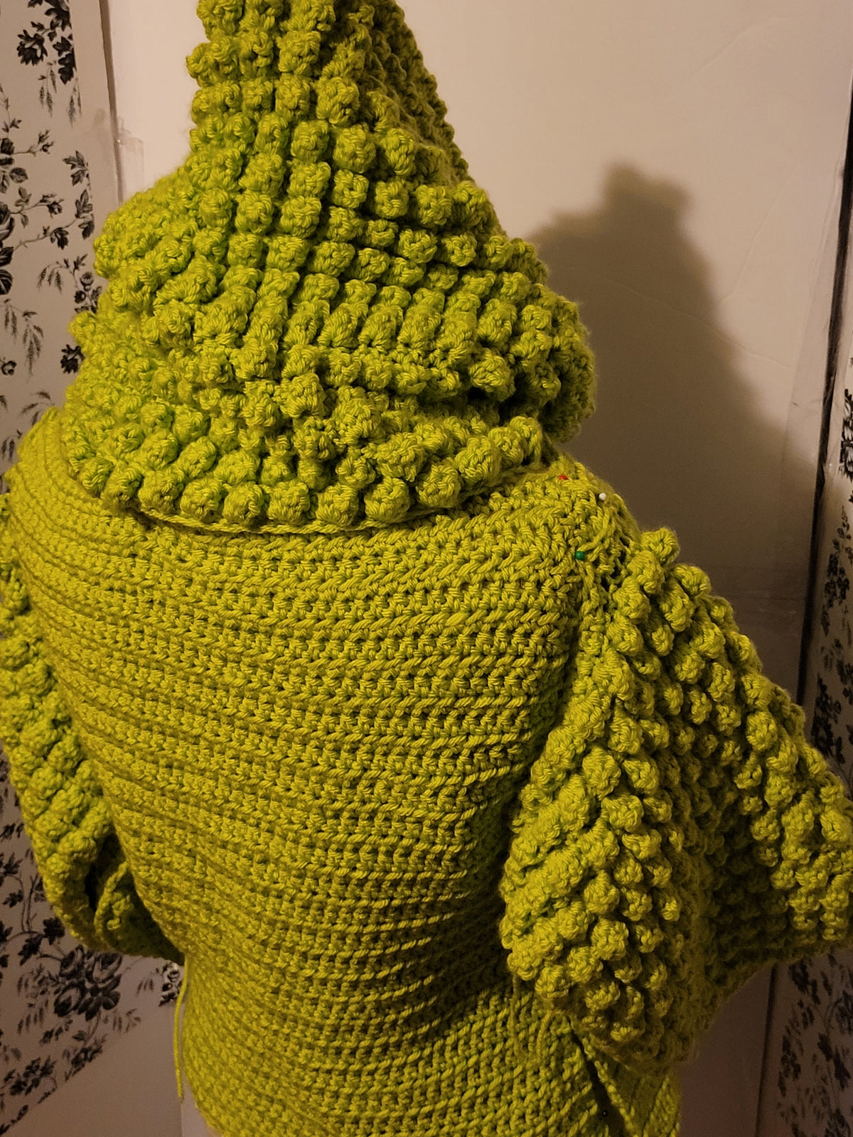 Popcorn crochet hoodies