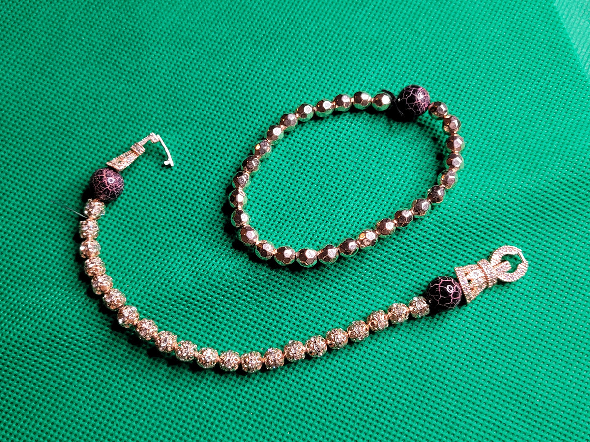 Rose  bracelet set