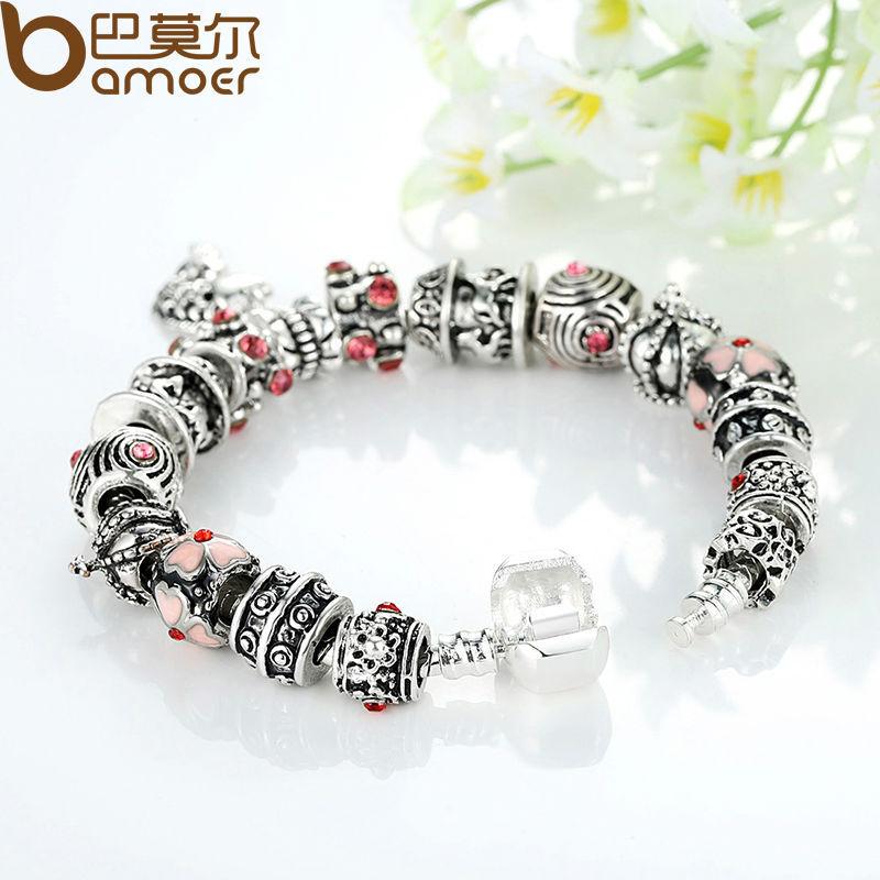 Fish Charm Bracelet Silver