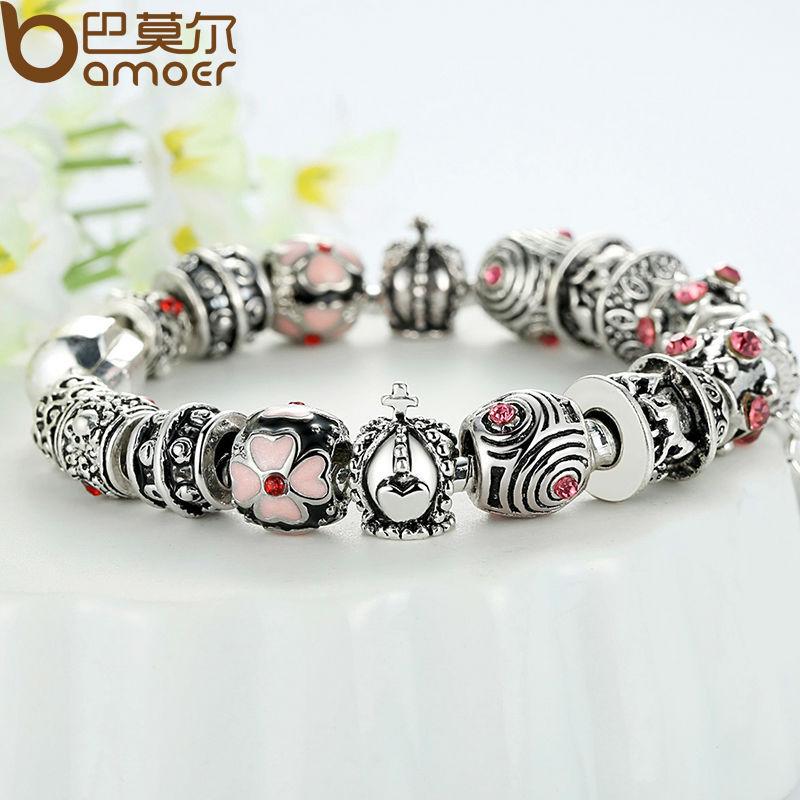 Fish Charm Bracelet Silver